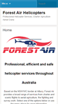 Mobile Screenshot of forestair.com.au
